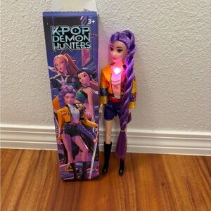 SINGING Kpop demon Hunter doll (Rumi)